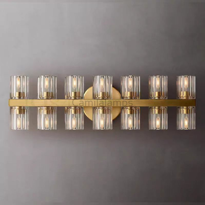 Arcachon Crystal Wall Sconce 20"W