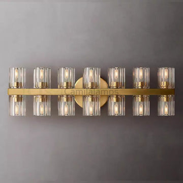 Arcachon Crystal Wall Sconce 20"W