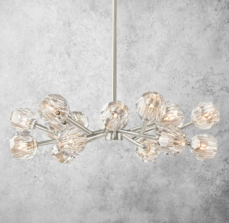 Boule Cristal Round Chandelier 36"