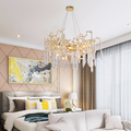 Cecily Modern Crystal  Branch Chandelier - Ineffable Lighting