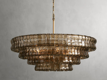 Ghiaccio Round Chandelier 36"48"