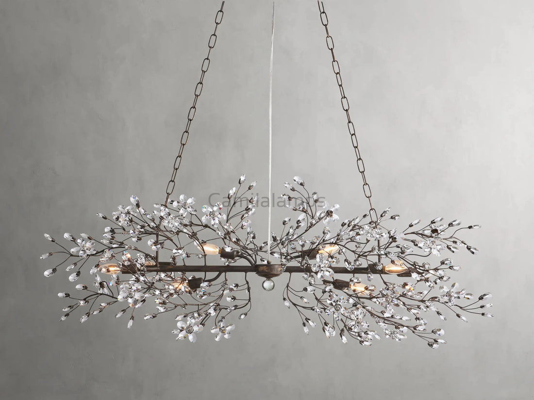 Fiore Linear Chandelier 51''68''