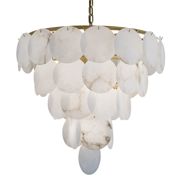 Kevin Aurora Round Chandelier Alabaster for Living Room Dining Table Chandelier Kevinstudiolives   