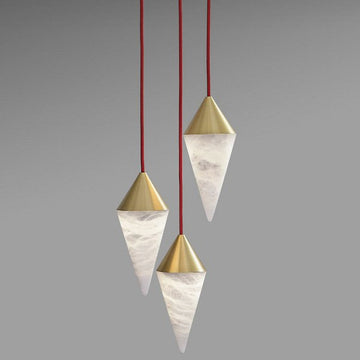 Kevin Hannah Alabaster Chandelier, Upscale Chandelier Lighting Chandelier Kevinstudiolives 3 Light-Brass  