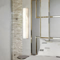 Kevin Flor Rectangular Modern Alabaster Wall Light Besides Bed Wall Light Fixtures Kevinstudiolives   
