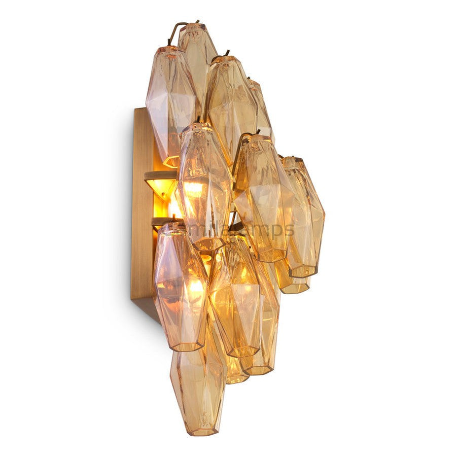 Chiaravalle Grand Drop Cascading Wall Sconce