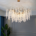 Thirza Branch Crystal Dining Room Chandelier - Ineffable Lighting