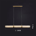 Kevin Alden Modern Linear Alabaster Chandelier Chandeliers, Dining Room Kevinstudiolives 47.24''L  