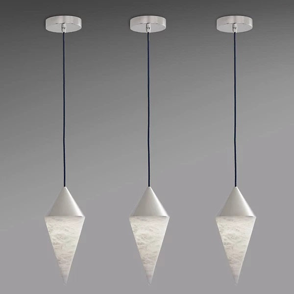 Kevin Hannah Alabaster Chandelier,  Simple Pendant Light Pendant Light Kevinstudiolives   