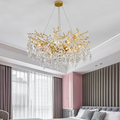 Cleo Branch Crystal Chandelier Light - Ineffable Lighting