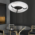 Kevin Isla Round Alabaster Dining Room Chandelier, Modern Lamp Chandelier Kevinstudiolives   