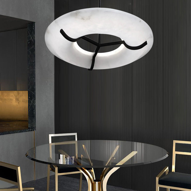 Kevin Isla Round Alabaster Dining Room Chandelier, Modern Lamp Chandelier Kevinstudiolives   