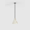 Contemporary Large Alabaster Pendant Light For Kitchen Island, Living Room Chandeliers Kevinstudiolives Black  