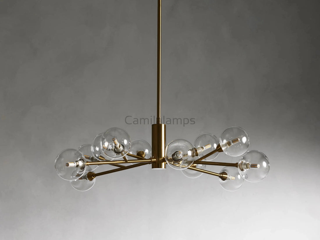 Apollo Round Chandelier 36"47"59"