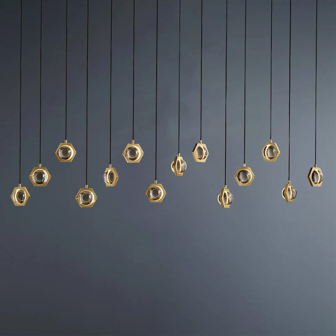 Eclatant Linear Chandelier W 72''