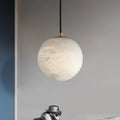 Kevin Hansa Alabaster Ball Pendant Light, Island Mini Pendant Light  Kevinstudiolives 6