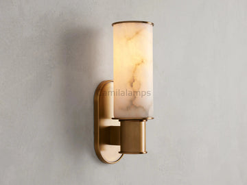 Harlin Wall Sconce in Alabaster