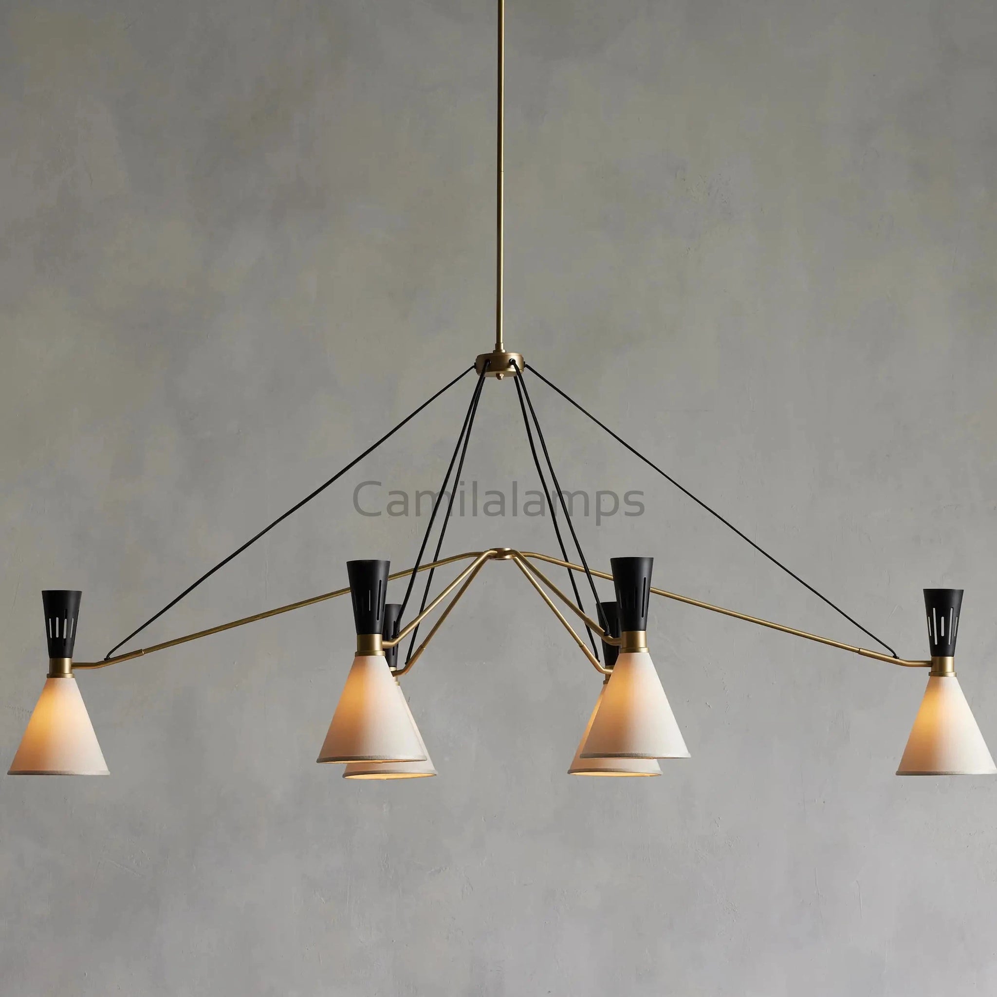 Ramsey 6-Light Linear Chandelier