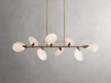 Lyla Linear Chandelier 62"74"