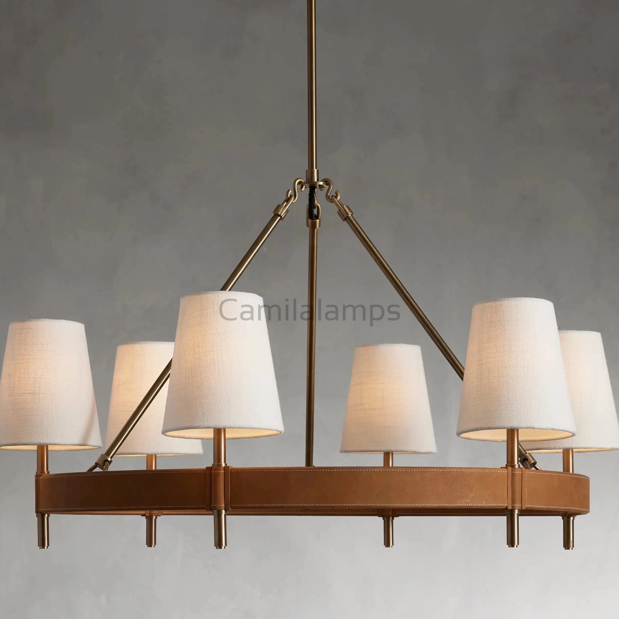 Hastings 6-Light Halo Chandelier