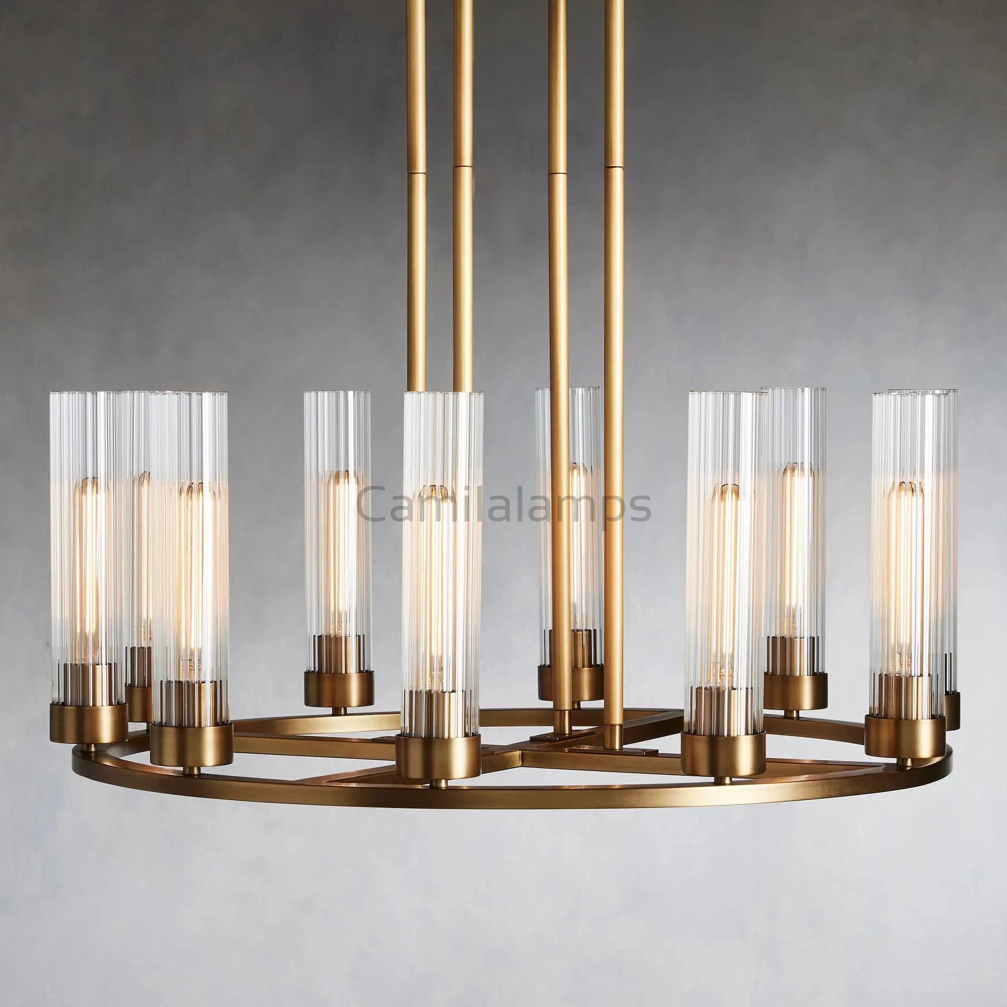 Andreas Round Chandelier 10/12 Light