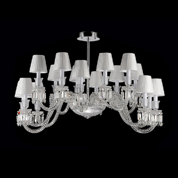 Lliana Classic Oval Crystal Chandelier 16 Lights - Ineffable Lighting