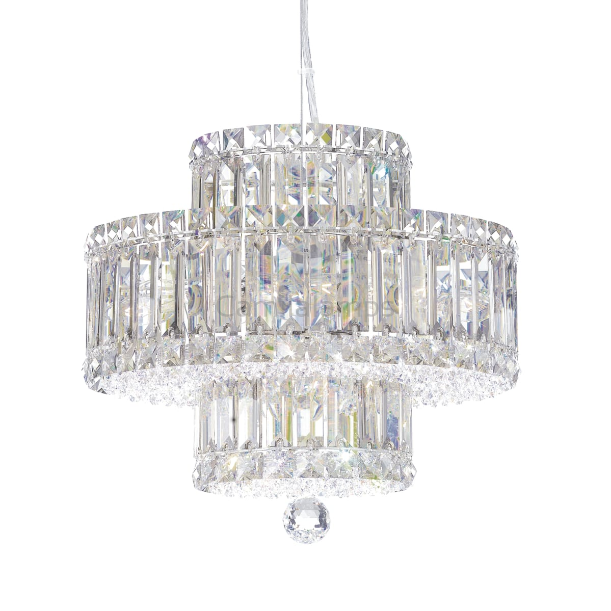 Harriet Modern Luxury Layered Crystal Chandelier - Ineffable Lighting