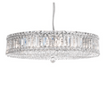 Harriet Modern Round Crystal Chandelier - Ineffable Lighting