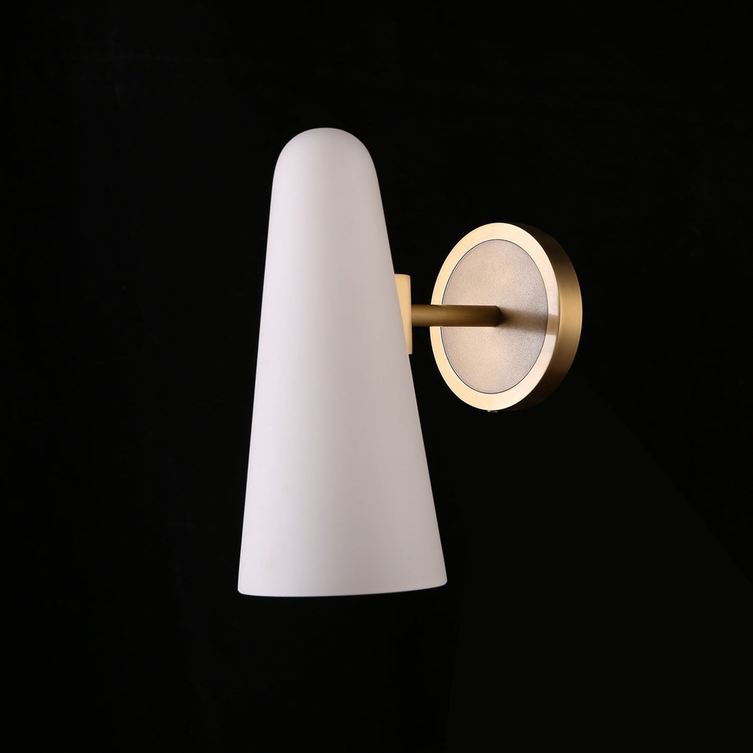 Camila Porcelain Single Shad Wall Sconce