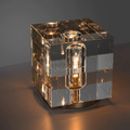 Modern Square Crystal Table Lamp - Ineffable Lighting