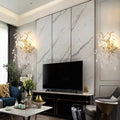 Aether Modern Stylish  Clear Crystal Wall Sconce For Bedroom, Living Room Wall Sconce Kevin Studio Inc   