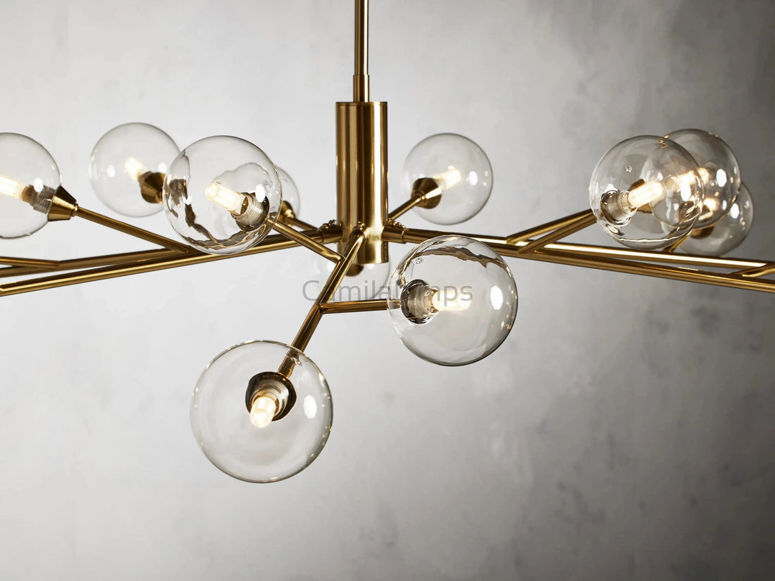 Apollo Round Chandelier 36''47''59''