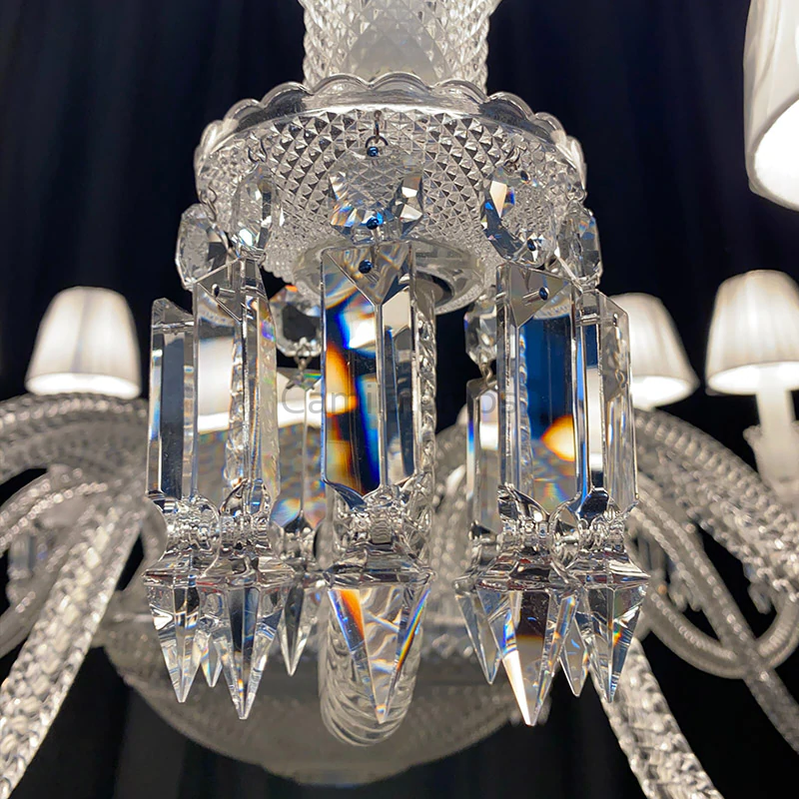 Lliana Classic Oval Crystal Chandelier 16 Lights - Ineffable Lighting