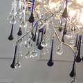 Avis Crystal Raindrop Branch Chandelier - Ineffable Lighting