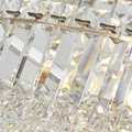 Harriet Modern Luxury Layered Crystal Chandelier - Ineffable Lighting