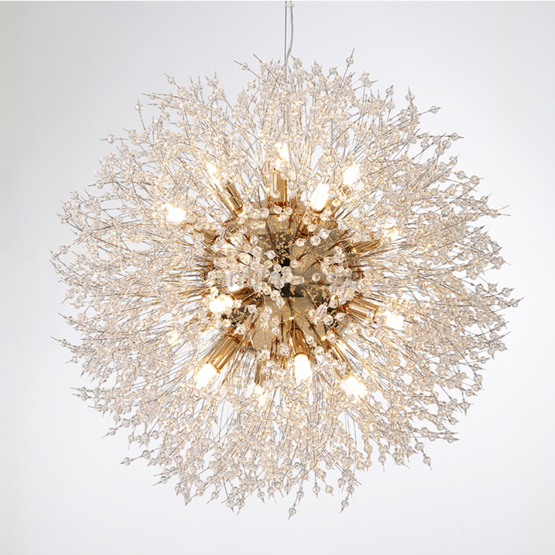 Dandelion Modern Crystal Pendant Light - Ineffable Lighting