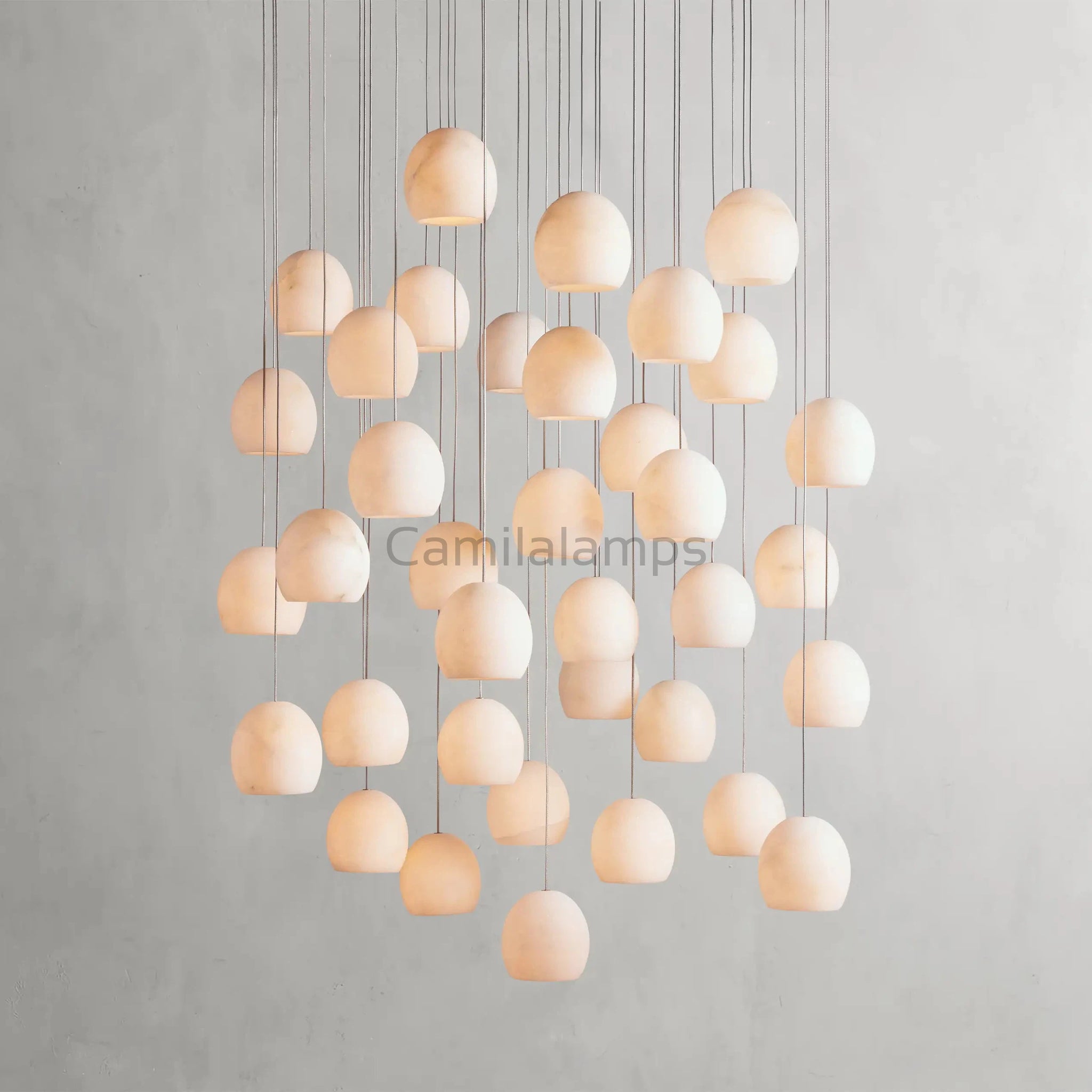 Maeva Round Chandelier 3/7/15/36 Light