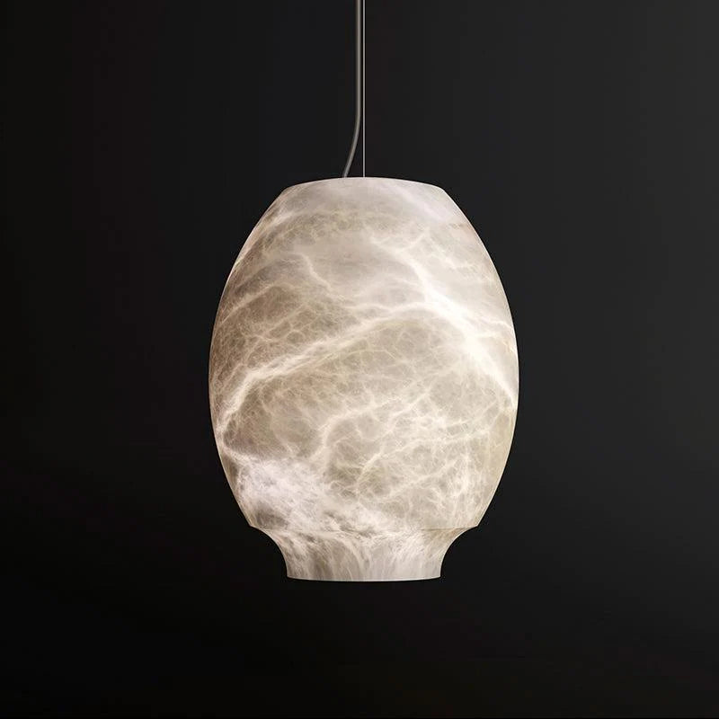 Jomar Alabaster Lantern Pendant Light, Bar Pendant Light  Kevinstudiolives SMALL  