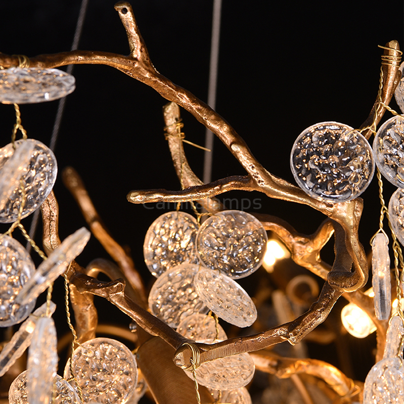 Thirza Tree Branch Crystal Chandelier - Ineffable Lighting