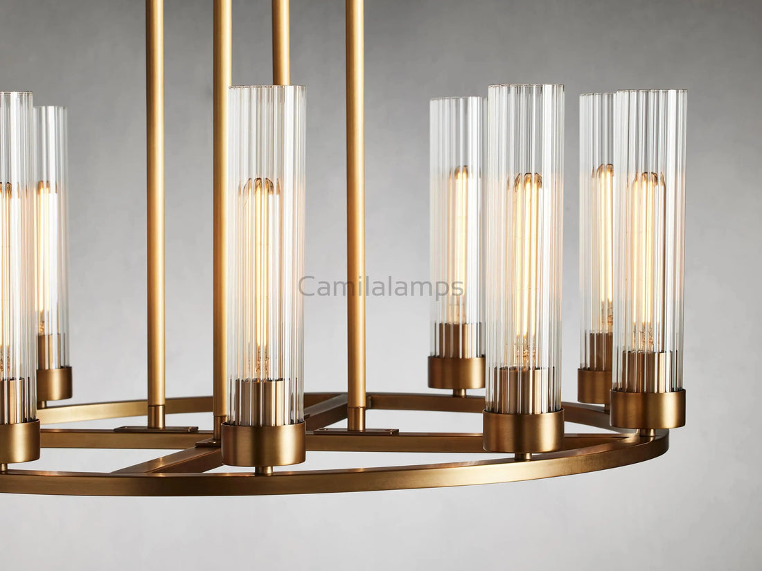 Andreas Round Chandelier 10/12 Light