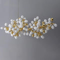 Modern Artistic Linear Grape Chandelier - Ineffable Lighting