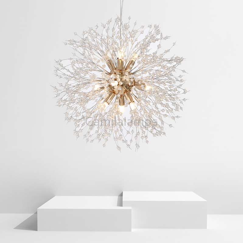 Dandelion Modern Crystal Pendant Light - Ineffable Lighting