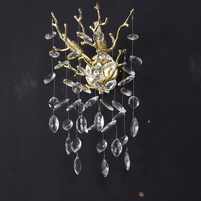 Kevin Helios Modern Stylish  Crystal Wall Sconce For Bedroom, Living Room Wall Sconce Kevinstudiolives   