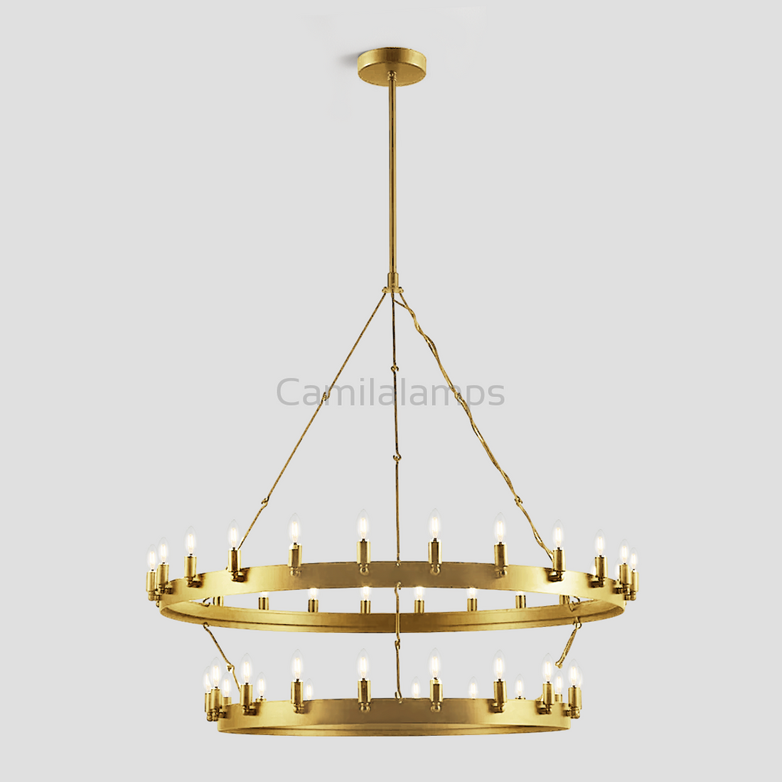 Jake Round 2-Tier Chandelier