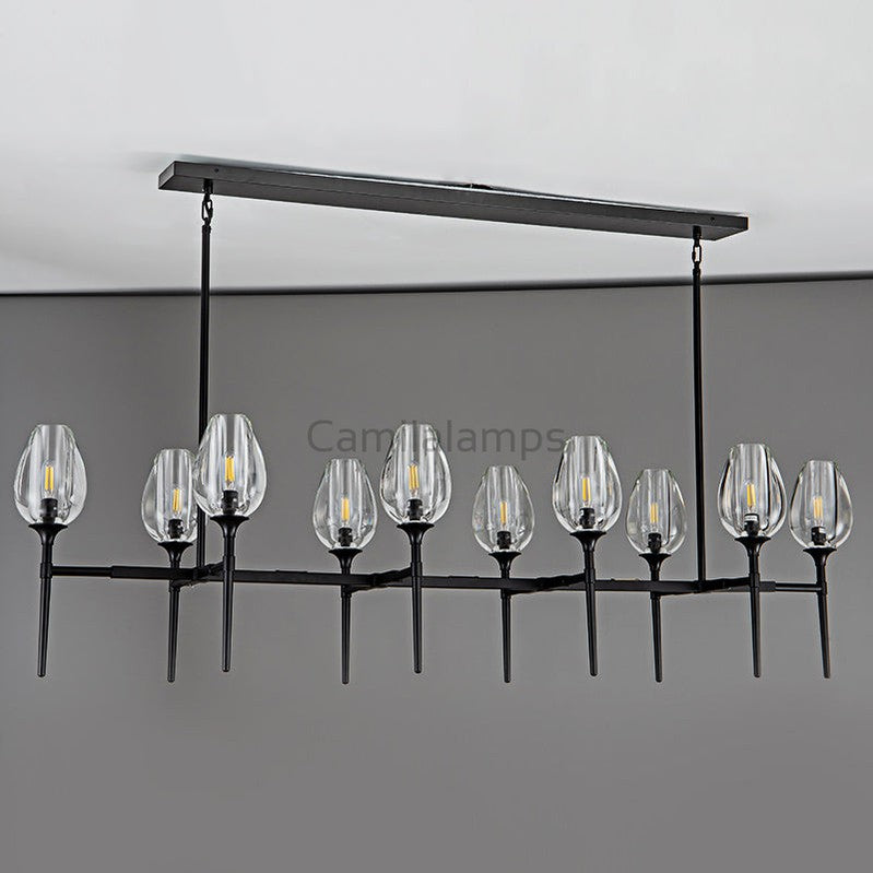 Tulipe Linear Chandelier 52''65''