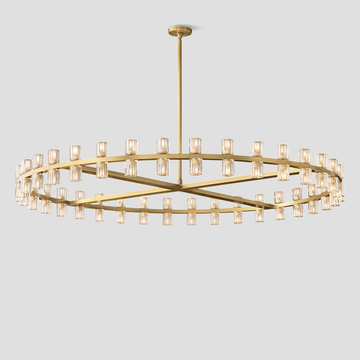 Arcachon Crystal Round Chandelier 48"