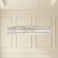 Harriet Modern Oval Crystal Chandelier - Ineffable Lighting