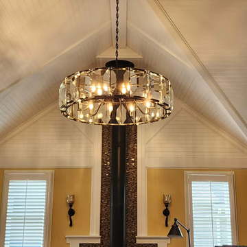 Harley Crystal Round Chandelier For Living Room