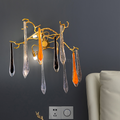 Agnes Branch Crystal Wall Sconce - Ineffable Lighting