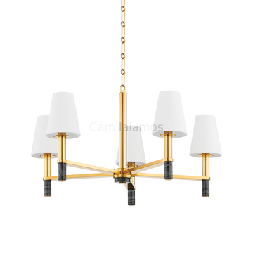 Paramus Clear Functional Design Chandelier